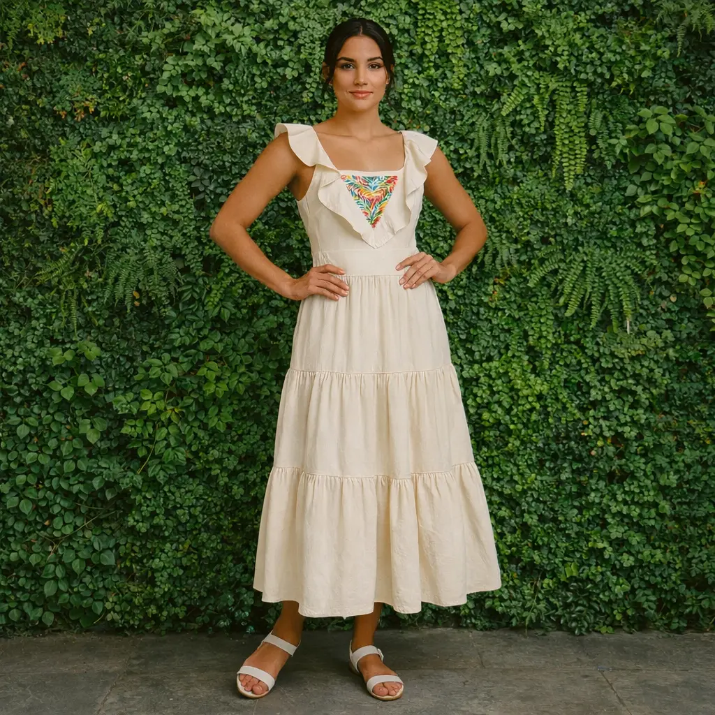 Vestido “Algodón de la Sierra”