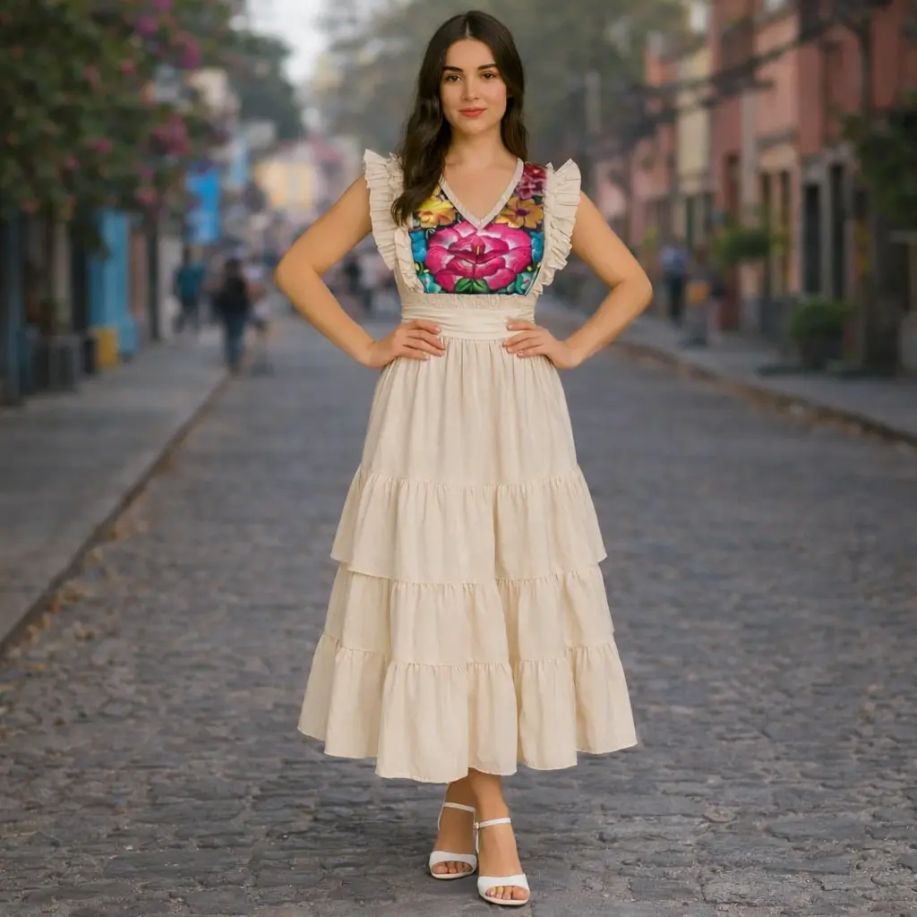 Vestido “Fiesta de Flores