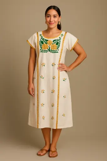 Huipil de Zacatepec, Oaxaca