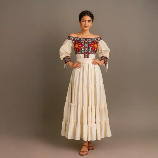 Vestido “Luz de Montealbán”